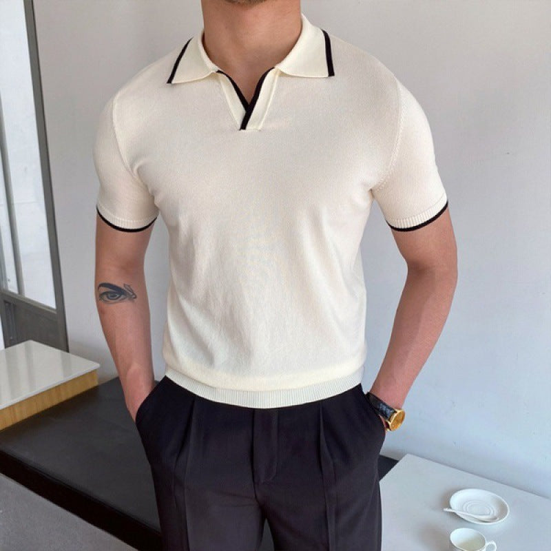 ThorneTailor™ | V Collar Polo Shirt