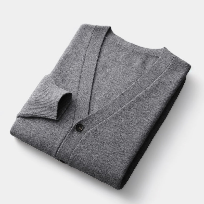 ThorneTailor™ | Merino Wool Cardigan Sweater