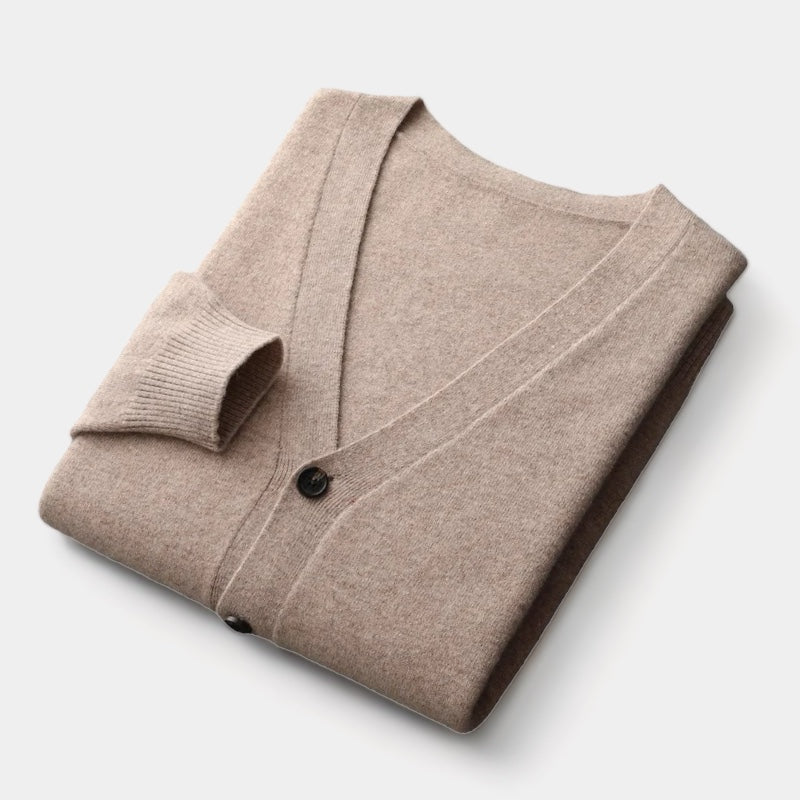 ThorneTailor™ | Merino Wool Cardigan Sweater