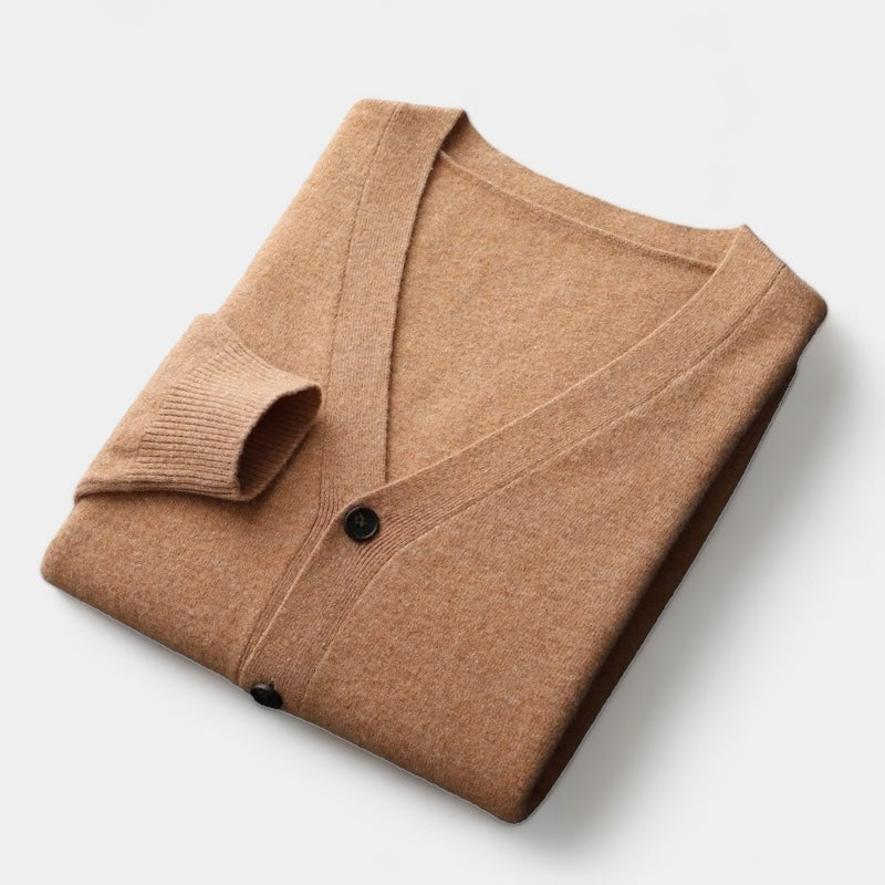 ThorneTailor™ | Merino Wool Cardigan Sweater