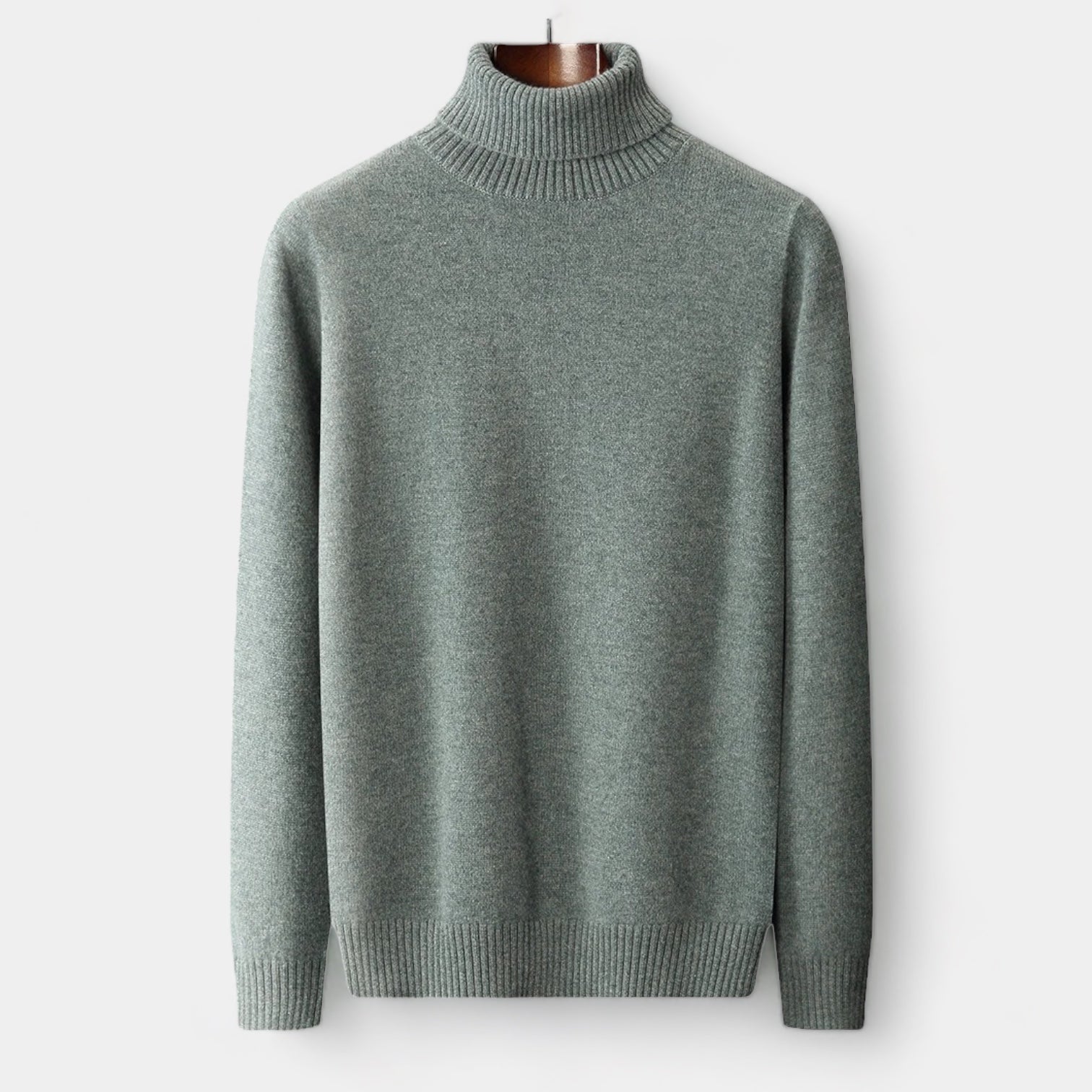 ThorneTailor™ | Merino Wool Turtleneck Sweater