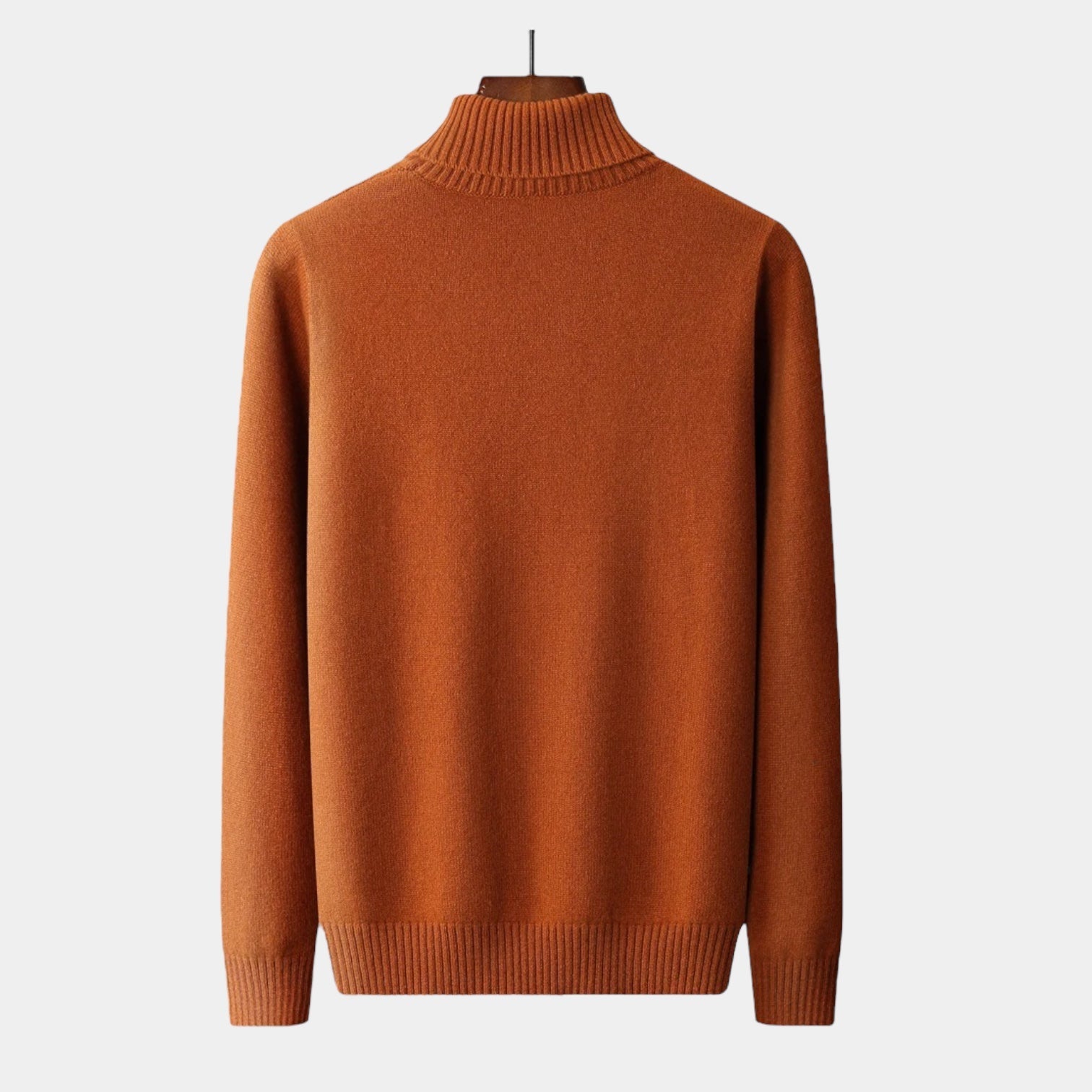 ThorneTailor™ | Merino Wool Knitted Turtleneck Sweater