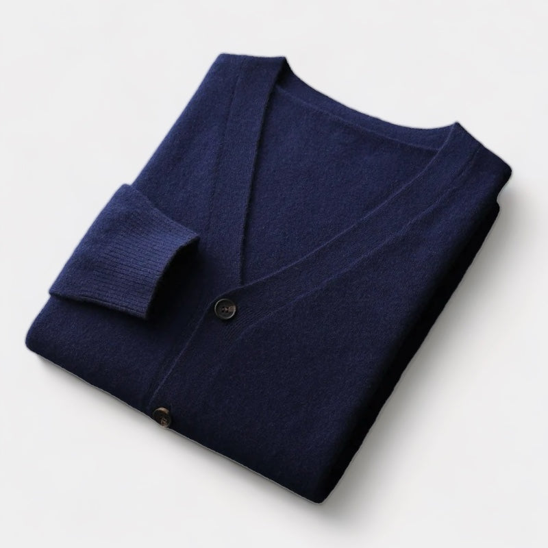 ThorneTailor™ | Merino Wool Cardigan Sweater