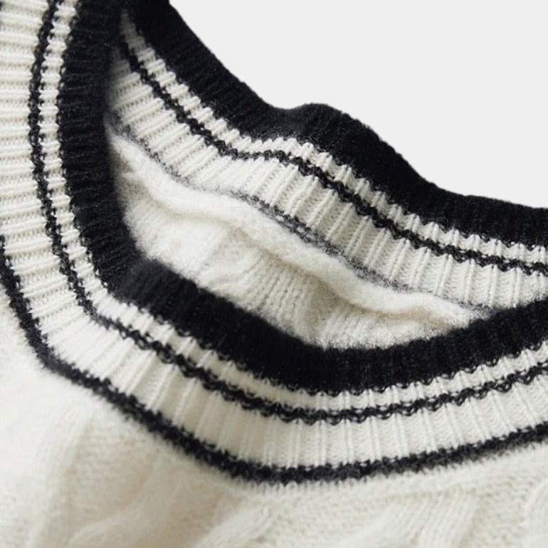 ThorneTailor™ | Merino Wool Round Neck Knitted Sweater