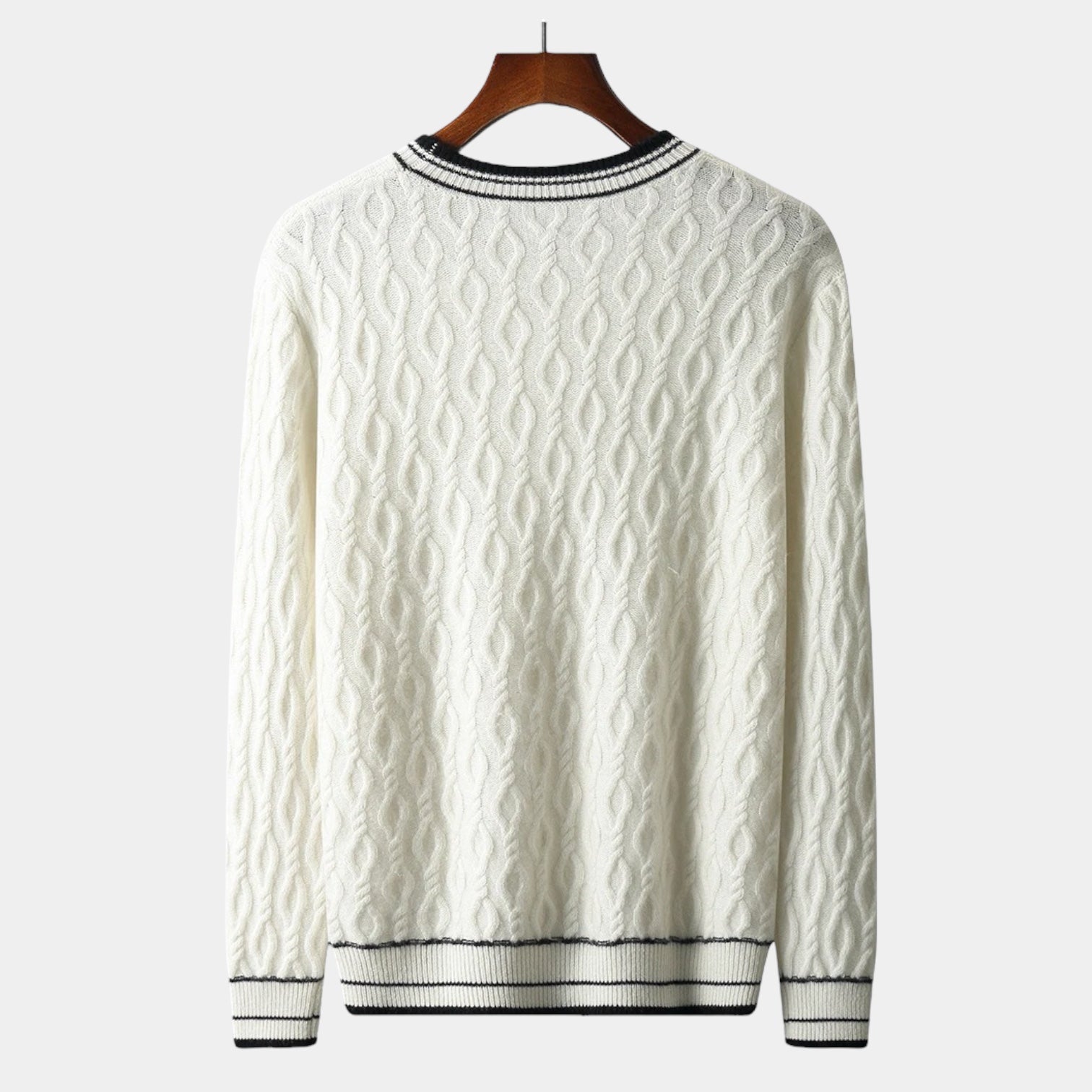 ThorneTailor™ | Merino Wool Round Neck Knitted Sweater