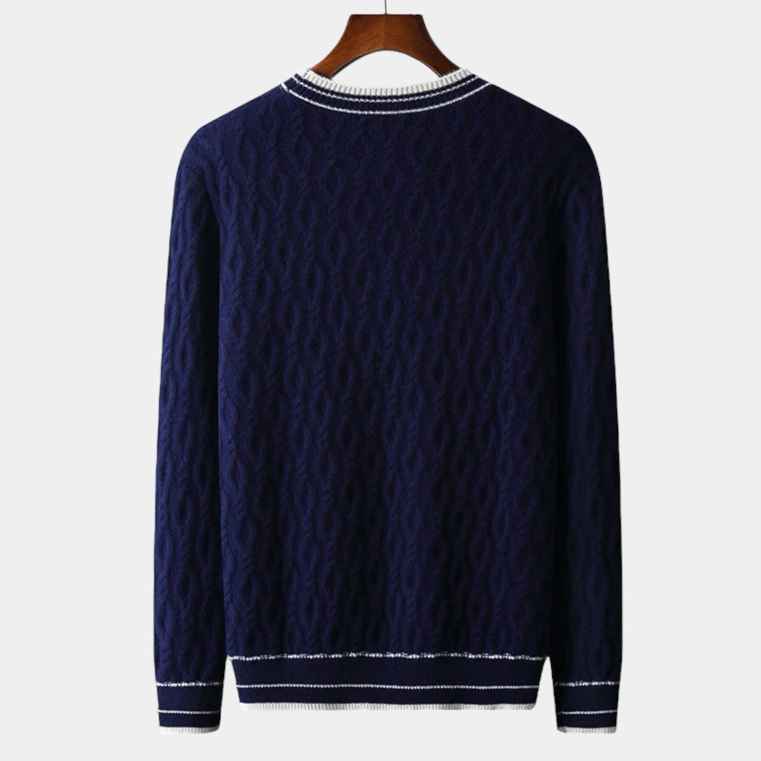 ThorneTailor™ | Merino Wool Round Neck Knitted Sweater