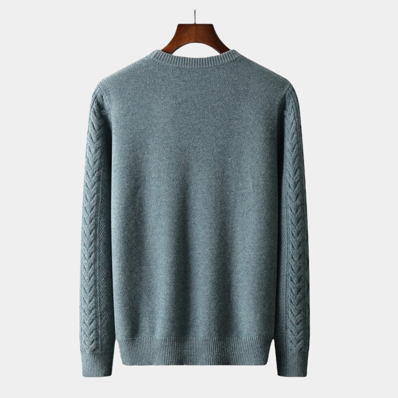 ThorneTailor™ | Merino Wool Jacquard Sweater