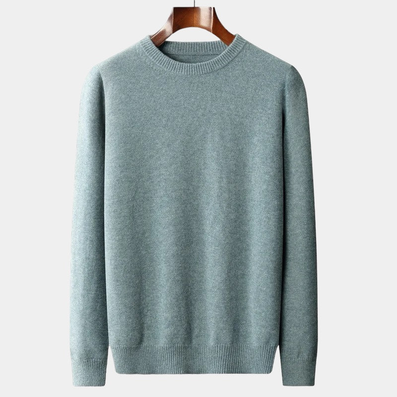 ThorneTailor™ | Merino Wool Round Collar Sweater