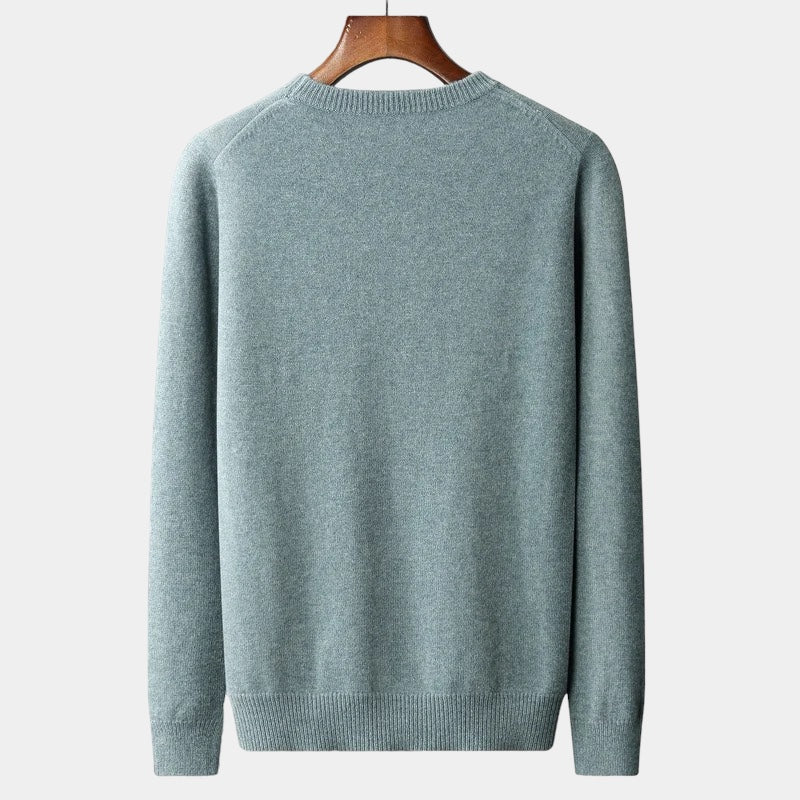 ThorneTailor™ | Merino Wool Round Collar Sweater