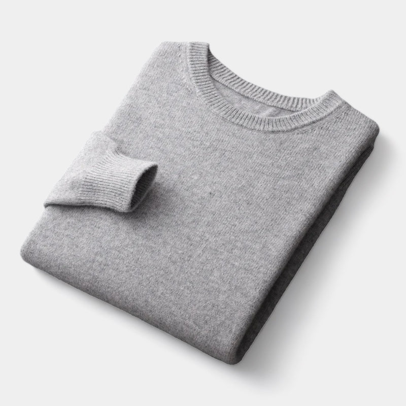 ThorneTailor™ | Merino Wool Round Collar Sweater