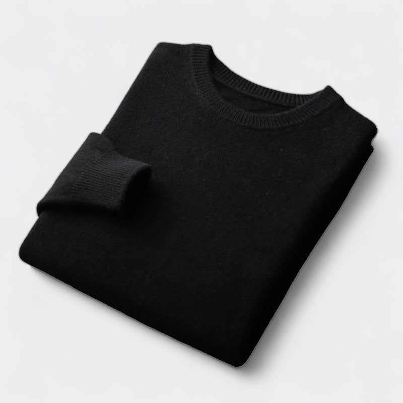 ThorneTailor™ | Merino Wool Round Collar Sweater