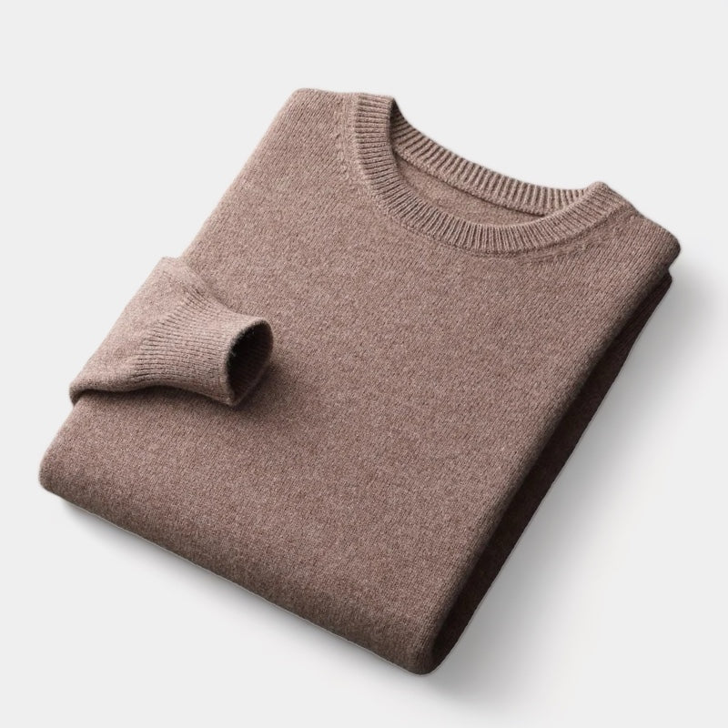 ThorneTailor™ | Merino Wool Round Collar Sweater