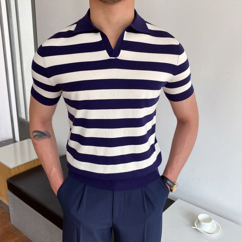 ThorneTailor™ | V Collar Polo Shirt