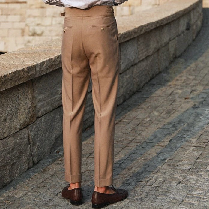 ThorneTailor™ | PLEATED DOUBLE BUTTON TROUSERS