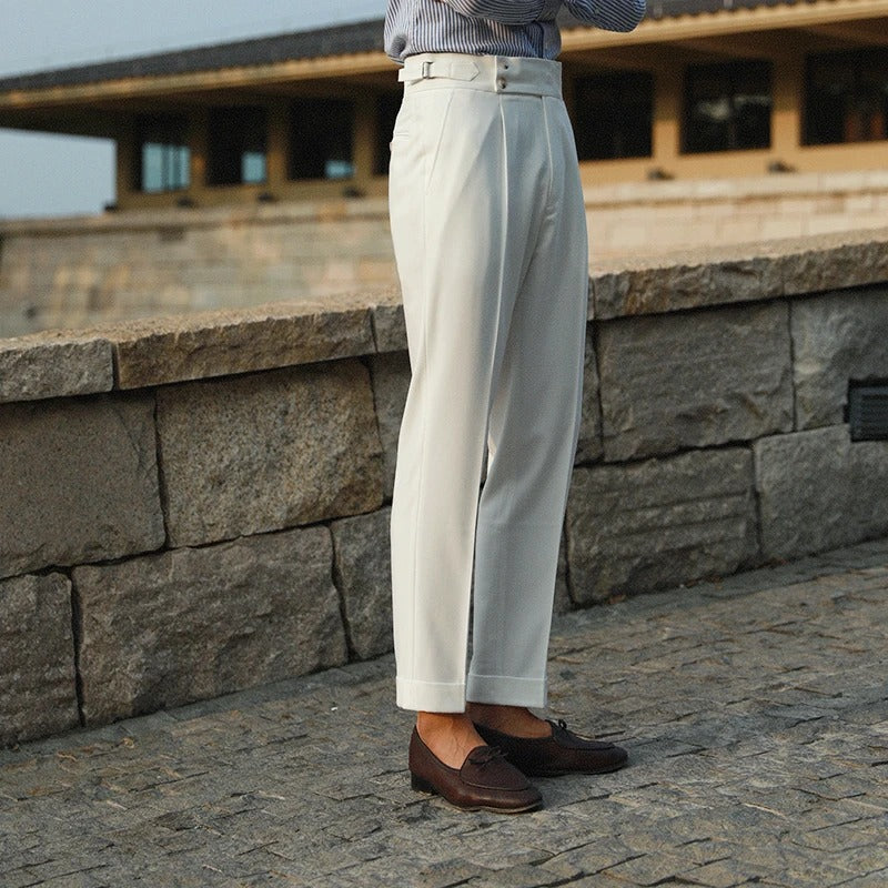 ThorneTailor™ | PLEATED DOUBLE BUTTON TROUSERS