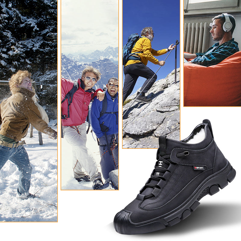 Gareth™ | Orthopaedic Zip-Up Winter Shoes