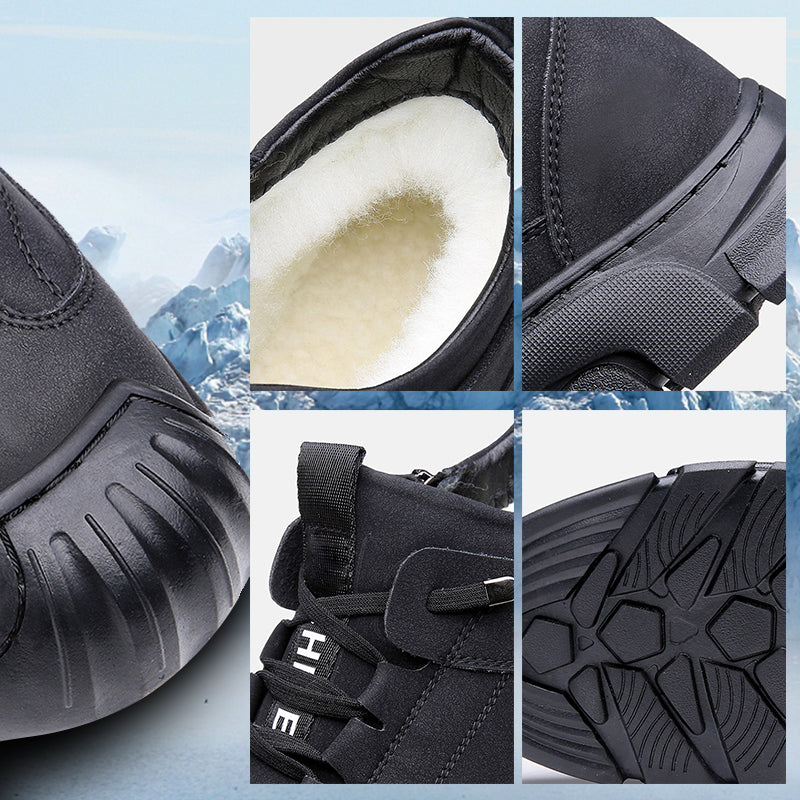 Gareth™ | Orthopaedic Zip-Up Winter Shoes